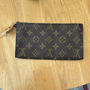 Authentic Louis Vuitton bucket pouch